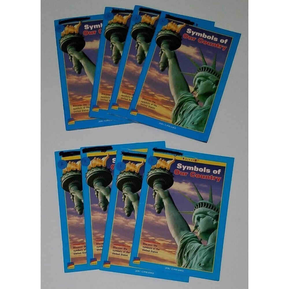 Symbols of Our Country 8 PBK Book Lot Duplicates Teacher Classroom Library